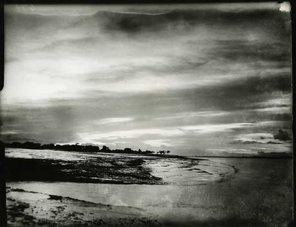 Sky and water. 1923, Midnapore. 4 x 5 sheet film. Golam Kasem