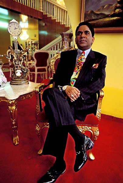 The diamonds on the shoes of 'prince' Moosa Bin Shamsher is said to be worth three million dollars. Dhaka. Bangladesh. Shahidul Alam/Drik/Majority World